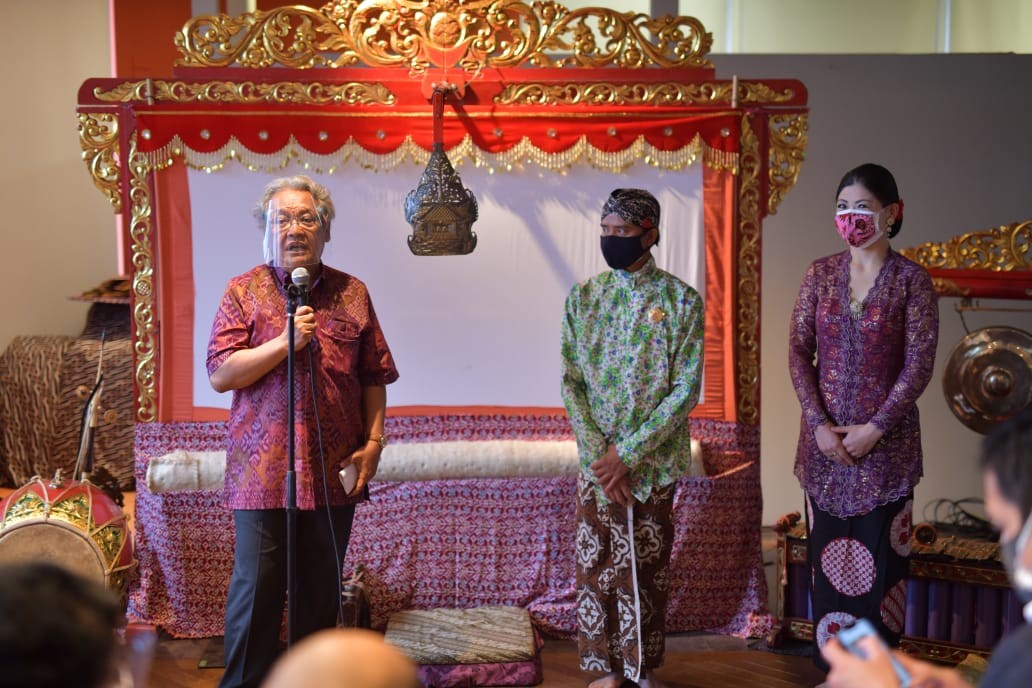 Duta Besar Republik Indonesia (Dubes RI) untuk Jepang Heri Akhmadi saat meresmikan acara Trade, Tourism and Investment (TTI). (Foto: Dok. KBRI Tokyo)