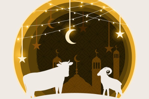 Hari Raya Idul Adhal dalam ilustrasi