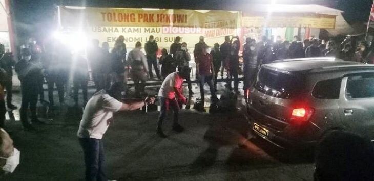 Rekontruksi penembakan 6 anggota Laskar FPI di KM 50 Tol Jakarta-Cikampek. (Foto: Istimewa)