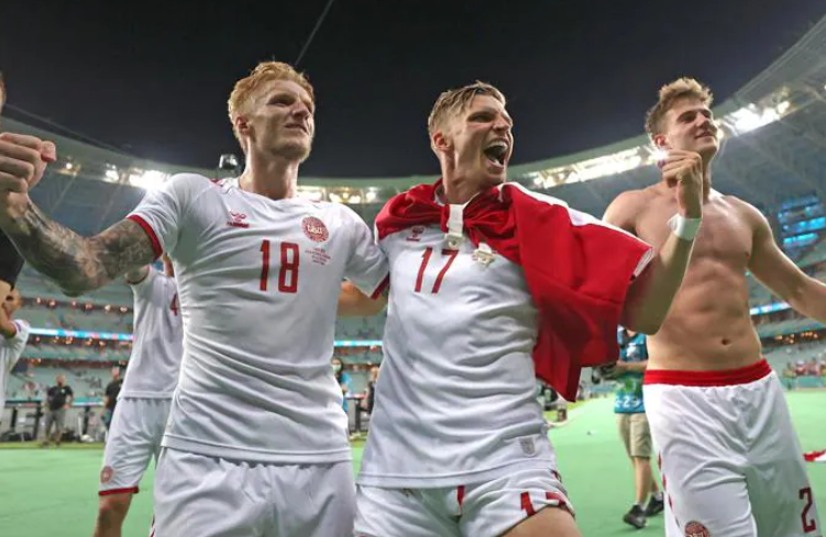 Skuad Dinamit Denmark siap meledakkan diri di Semifinal Euro 2020 kontra Inggris. (Foto: UEFA)