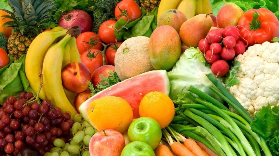 Ilustrasi buah-buahan dan sayuran. (Foto: Istimewa)