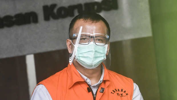 Mantan Menteri Kelautan dan Perikanan, Edhy Prabowo terjerat kasus korupsi benur. (Foto: Istimewa)