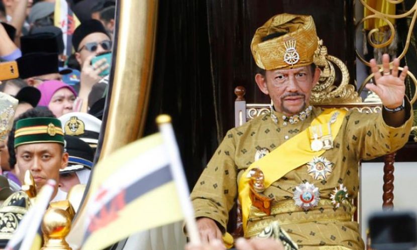 Brunei Darussalam menggelar ulang tahun ke-75 Sultan Brunei Hassanal Bolkiah, pada Kamis pekan lalu.(Foto: Istimewa)