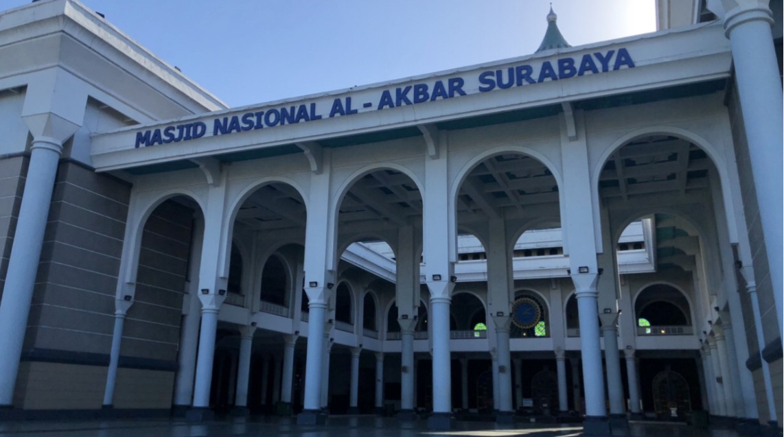 Masjid Nasional Al Akbar Surabaya. (Foto: Andhi Dwi/Ngopibareng.id)