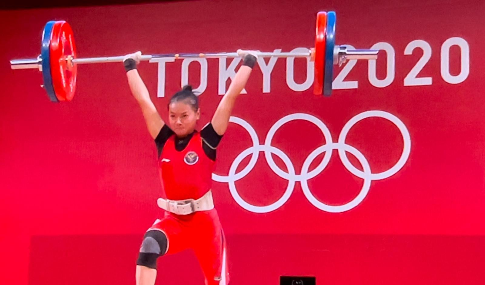 Windy Cantika Asiah, atlet putri Indonesia peraih medali pertama di Olimpiade Tokyo 2020. (Foto: Dok. KBRI Tokyo/Ngopibareng.id)