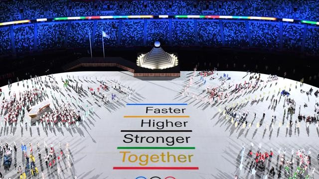 Ilustrasi acara pembukaan Olimpiade Tokyo 2020. (Foto: Istimewa)