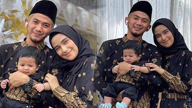 Pasangan Rizki DA dan Nadya Mustika kembali rujuk dan menikah ulang di Medan, kampung halaman sang pedangdut. (Foto: Instagram)
