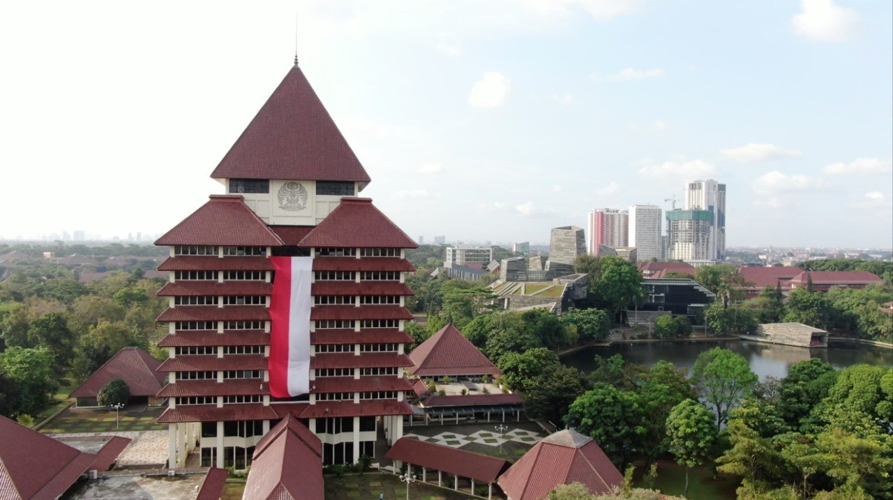 Gedung Rektorat UI. (Foto: Dok UI)
