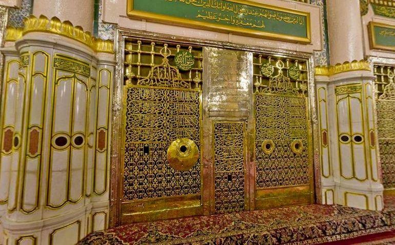 Makam Rasululullah Saw di Masjid Nabawi, kota Madinah. (Foto: Istimewa)
