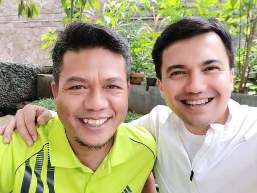 Kemesraan Wakil Bupati Bandung Sahrul Gunawan (kanan) dengan Bupati Bandung Dadang Supriatna. (Foto: Istimewa)