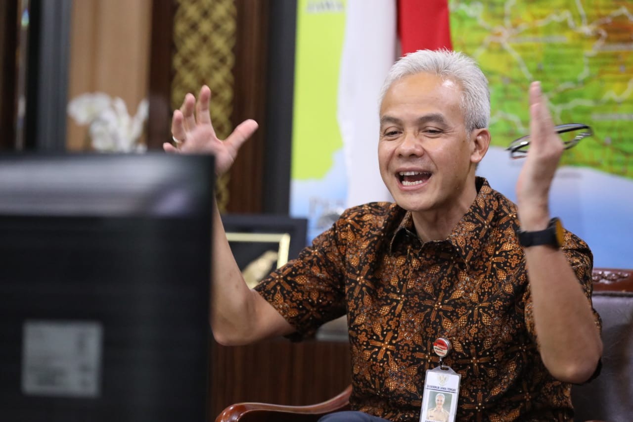 Gubernur Jawa Tengah Ganjar Pranowo mengatakan Jawa Tengah siap untuk melakukan percepatan vaksinasi untuk penyandang disabilitas.(Foto: Dok Jateng)