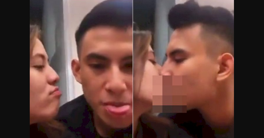 Perempuan mirip Adhisty Zara atau Zara JKT48 ciuman dengan Niko Al Hakim, mantan suami selebgram Rachel Vennya. (Foto: Instagram)