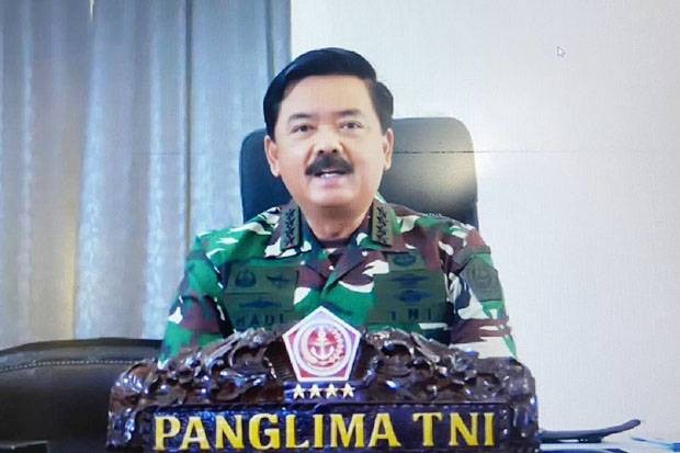 Panglima TNI Marsekal Hadi Tjahjanto mutasi 60 perwira tinggi. (Foto: Ant)