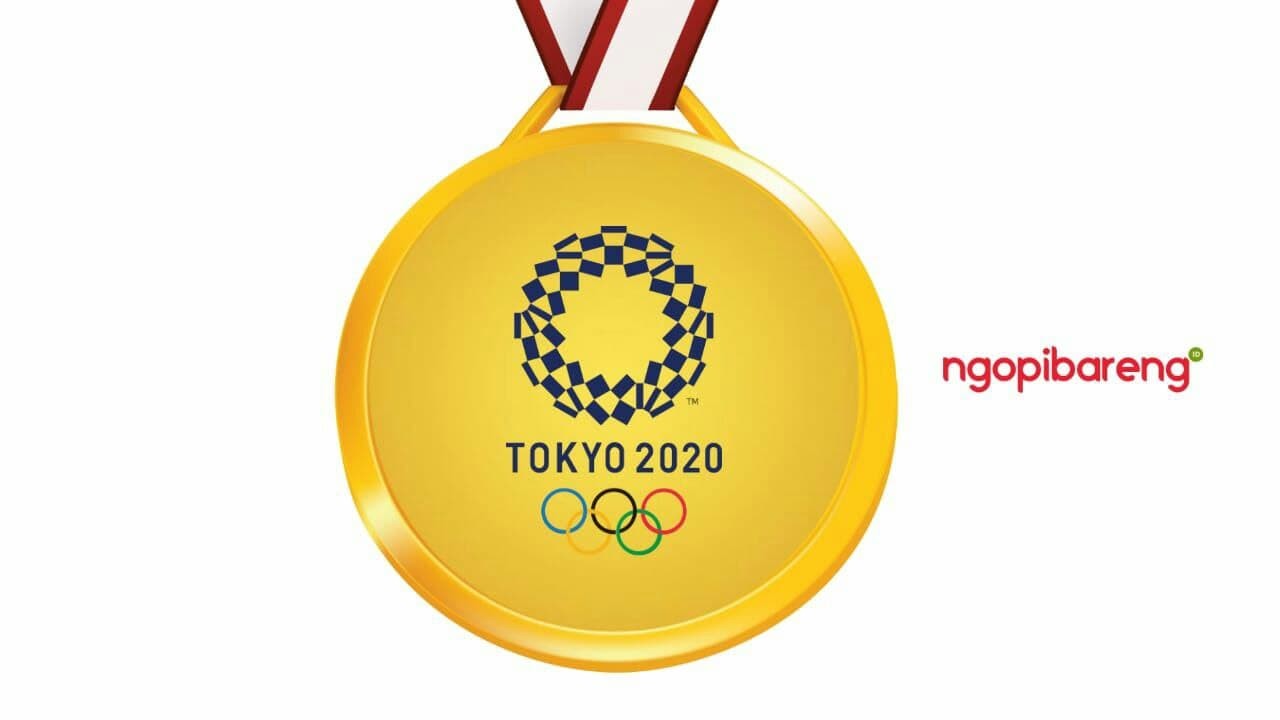 Daftar perolehan medali bagi kontingen Indonesia di Olimpiade Tokyo 2020. (Ilustrasi: Fa-Vidhi/ngopibareng.id)