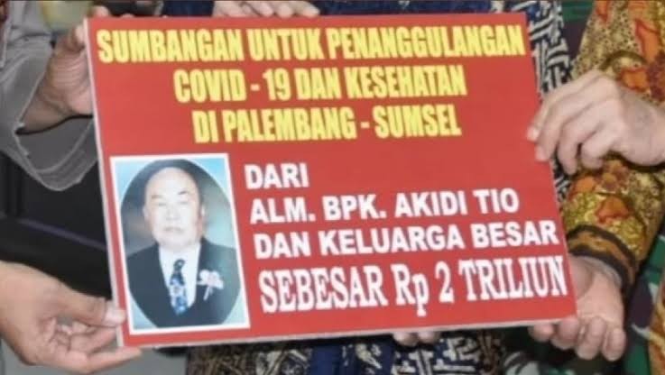 Kasus 'prank' sumbangan 2T di Sumatera Selatan. (Foto: istimewa)