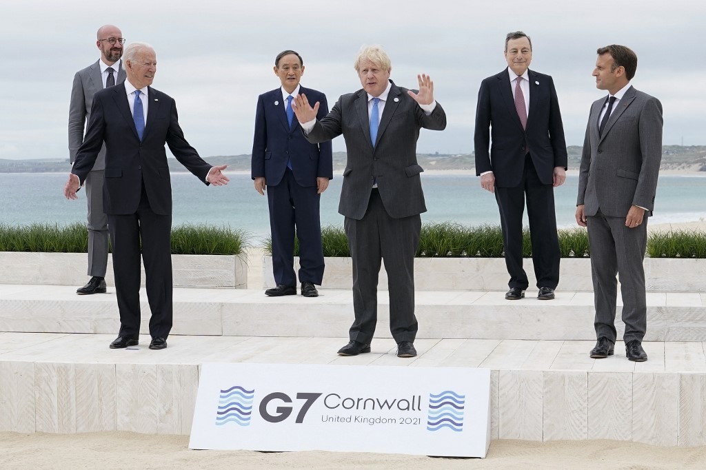 Para pemimpin negara anggota G7. (Foto: Istimewa)