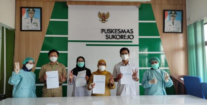 Sejumlah nakes di Pasuruan telah mendapat suntikan dosis ketiga vaksin moderna. (Foto: Dok Pasuruan)