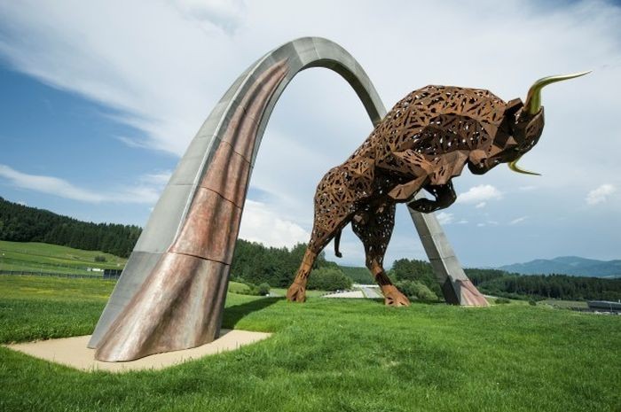 Ikon Sirkuit Red Bull Ring, Austria. (Foto: Istimewa)