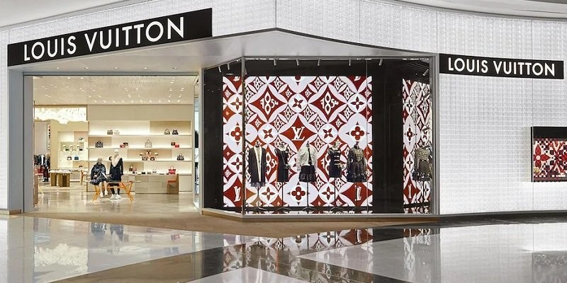 Butik merek Internasional Louis Vuitton. (Foto: Istimewa)