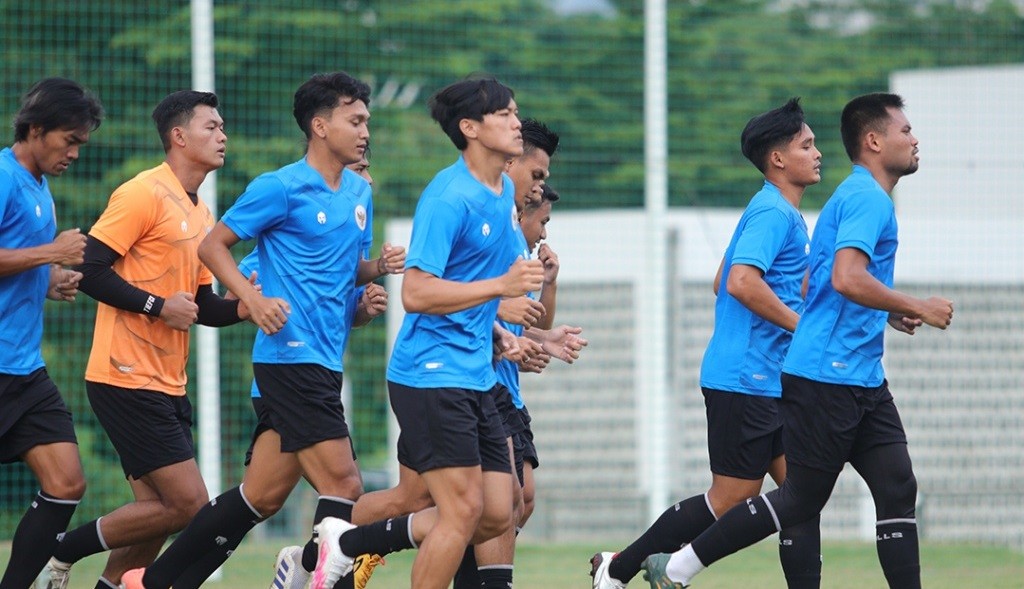Timnas U-23 Indonesia saat berlatih. (Foto: pssi.org)