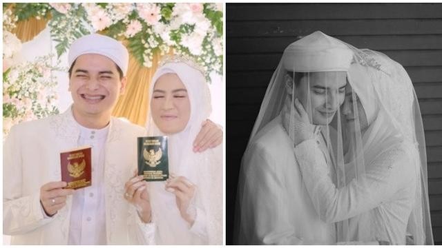 Pasangan Alvin Faiz dan Henny Rahman resmi menikah pada Sabtu, 14 Agustus 2021. (Foto: Instagram)
