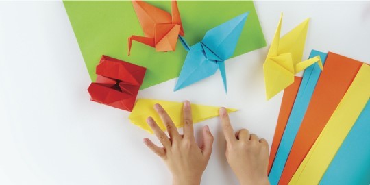Origami atau seni melipat kertas dari Jepang. (Foto: Istimewa)