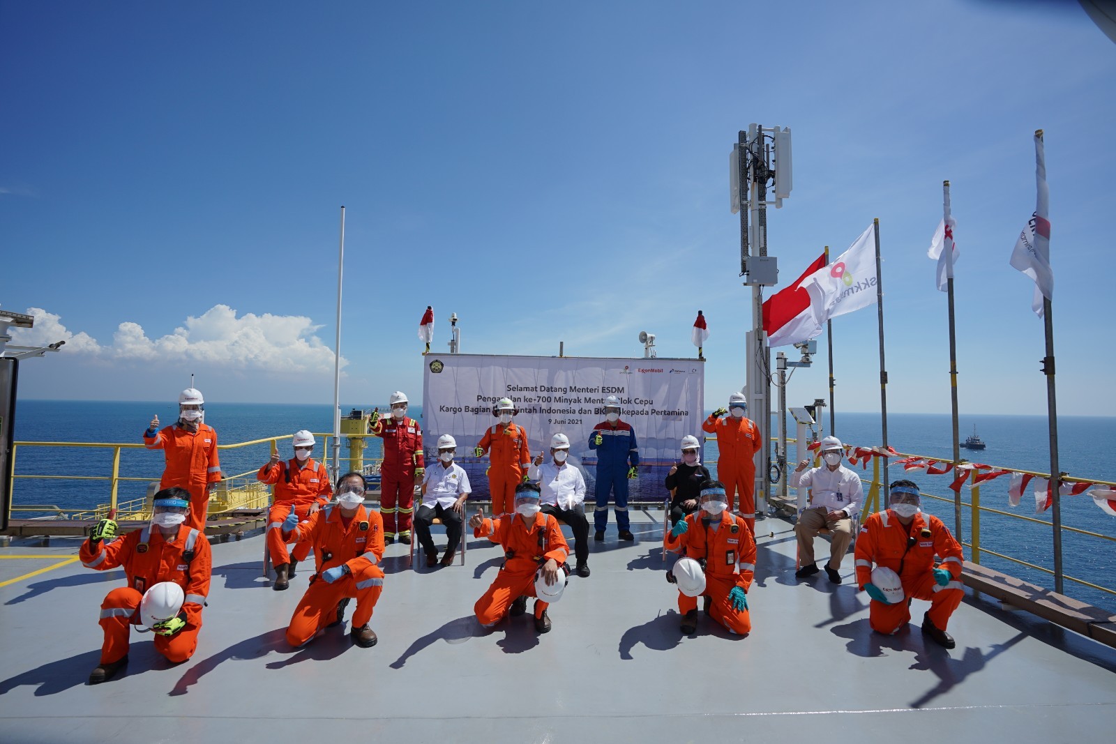 ExxonMobil Cepu Limited terus berkomitmen memberikan sumbangsih terhadap bangsa Indonesia melalui eksplorasi migasnya. (Foto: Istimewa)