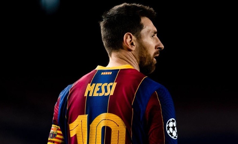 Lionel Messi saat masih berkostum Barcelona. (Foto: Twitter/@FCBarcelona)