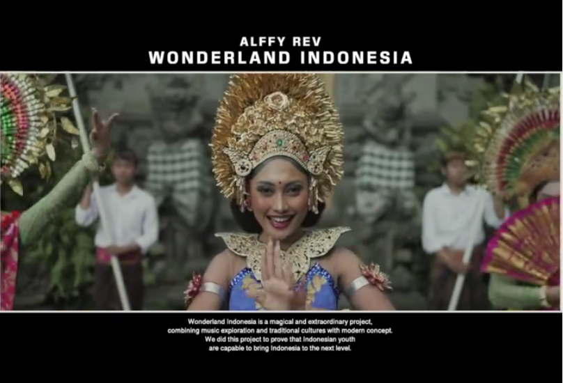 Alffy Rev memproduseri Wonderland Indonesia berkolaborasi dengan Novia Bachdim. Video musiknya jadi trending di Youtube. (Foto: instagram)