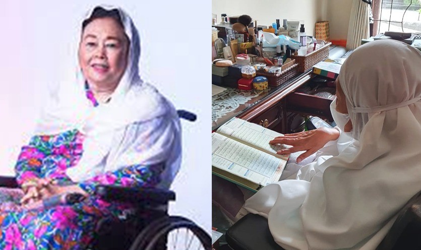 Ny Hj Sinta Nuriyah, Pendiri Puan Amal Hayati, lahir di Jombang 8 Maret 1948. Tetap semangat di masa pandemi Covid-19. (Ilustrasi: Fa Vidi/Ngopibareng.id)