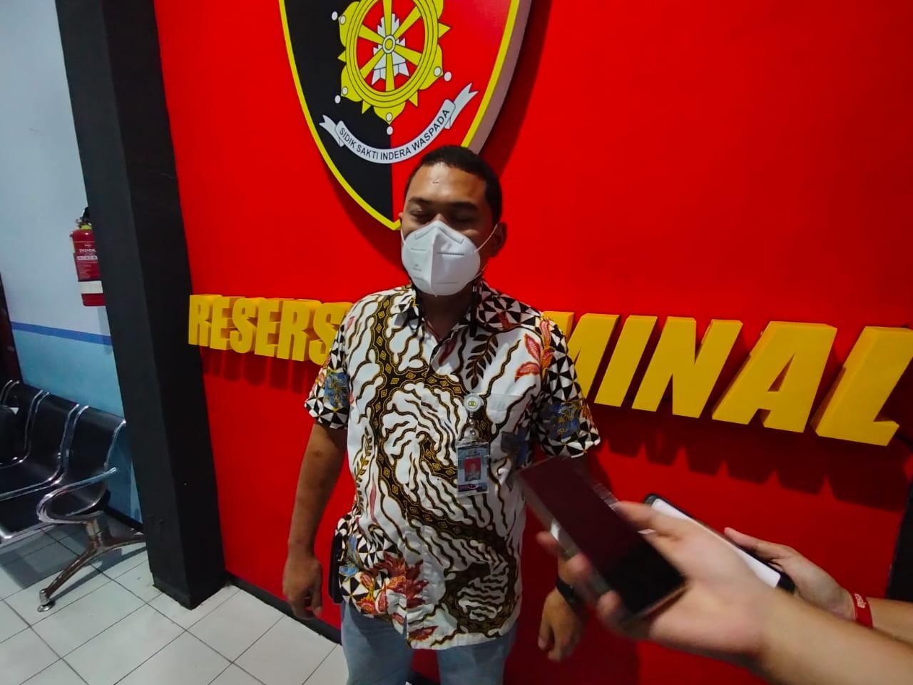 Kasatreskrim Polresta Malang Kota, Kompol Tinton Yudha Riambodo saat ditemui di Mako Polresta Malang Kota (Foto: Lalu Theo/ngopibareng.id)