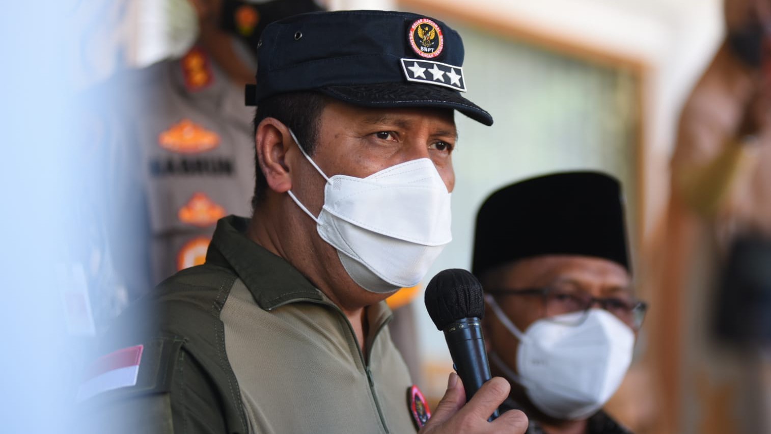 Kepala BNPT Komjen Pol Boy Rafli Amar. (Foto: Muh Hujaini/Ngopibareng.id)