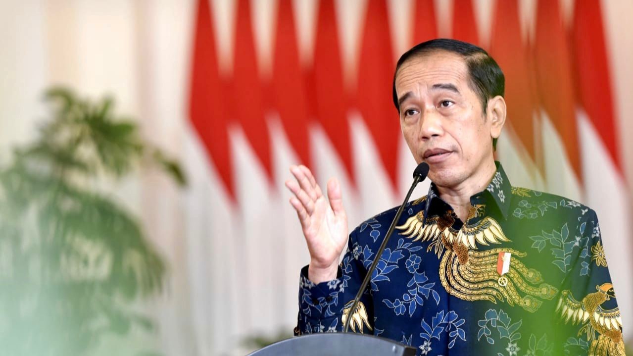 Presiden Jokowi membeberkan tiga strategi ekonomi Indonesia ke depan. (Foto: Setpres)