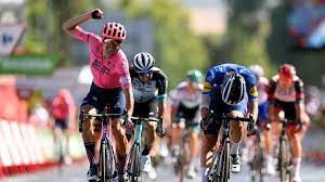 Magnus Cort (EF  Education-NIppo) berhasil meraih kemenangan di etape 12 Vuelta a  Espana. (Foto: Istimewa)