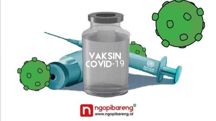 Ilustrasi vaksin Covid-19 (Ilustrasi: Fa-Vidhi/Ngopibareng.id)
