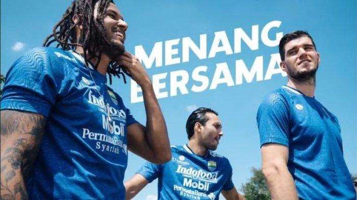 Jersey baru skuad Persib Bandung. (Foto: Instagram Persib)