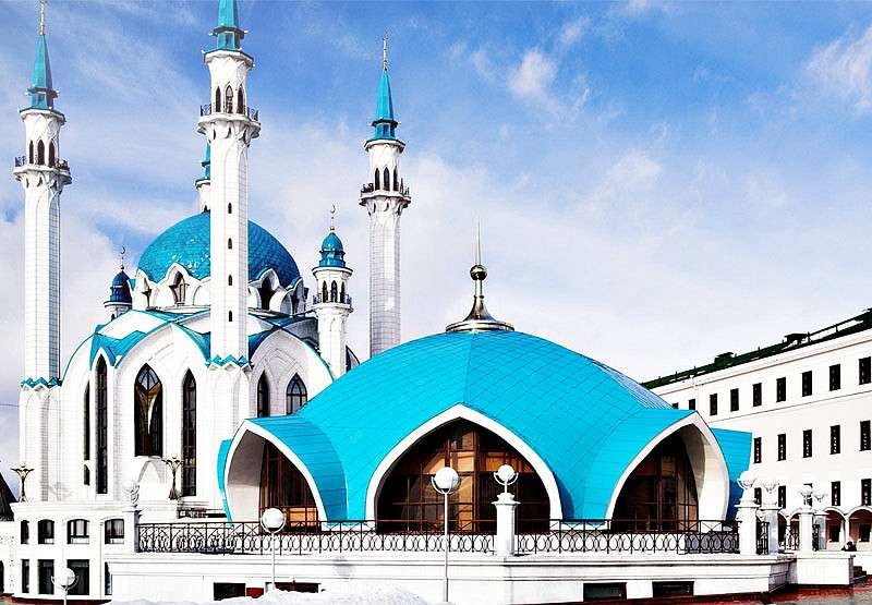 Masjid Kul Sharif di Kazan Rusia. (Foto: Istimewa)