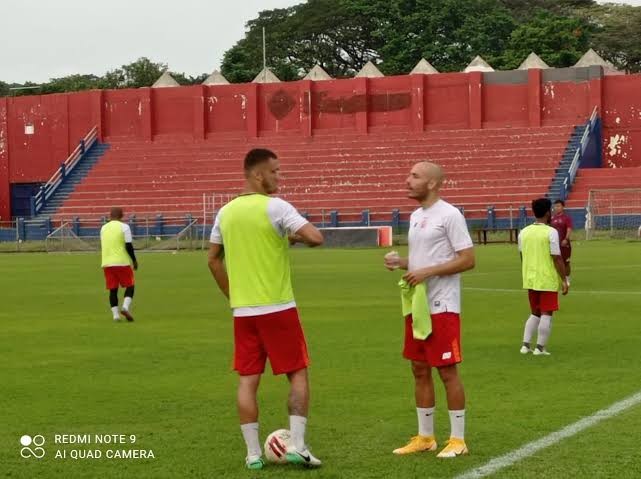 Youssef stiker haus gol Persik Kediri cetak 2 gol semalam ( fen/ngopi bareng.id)