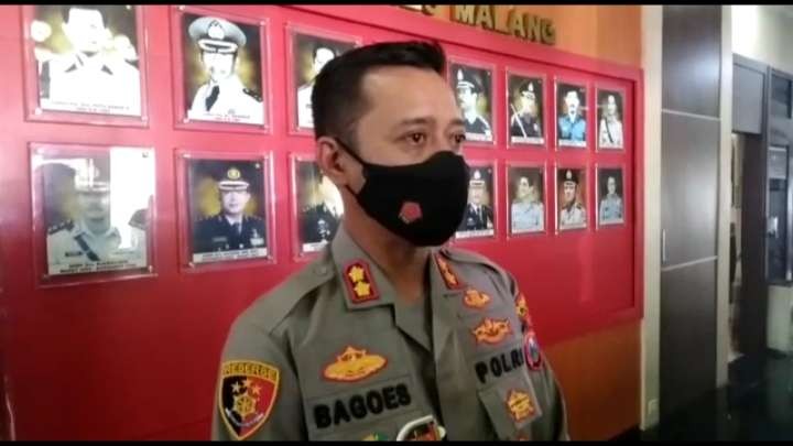 Kapolres Malang, AKBP Raden Bagoes Wibisono saat ditemui di Mako Polres Malang Kabupaten (Foto: Lalu Theo/ngopibareng.id)