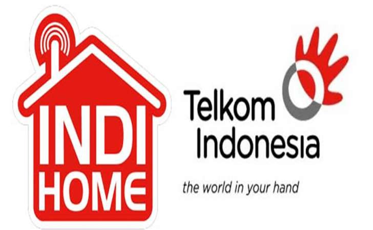 Logo IndiHome dan Telkomsel. (Grafis: Istimewa)