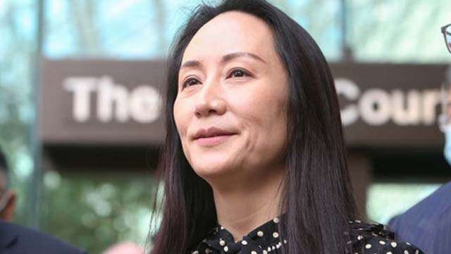 Meng Wanzhou, bos raksasa teknologi Huawei dibebaskan oleh pengadilan Vancouver, Kanada , hari Jumat kemarin.(Foto:Reuters/Antara)