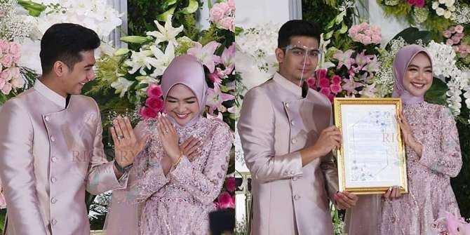 Momen pertunangan YouTuber Ria Ricis dan Tengku Ryan. (Foto: Instagram)