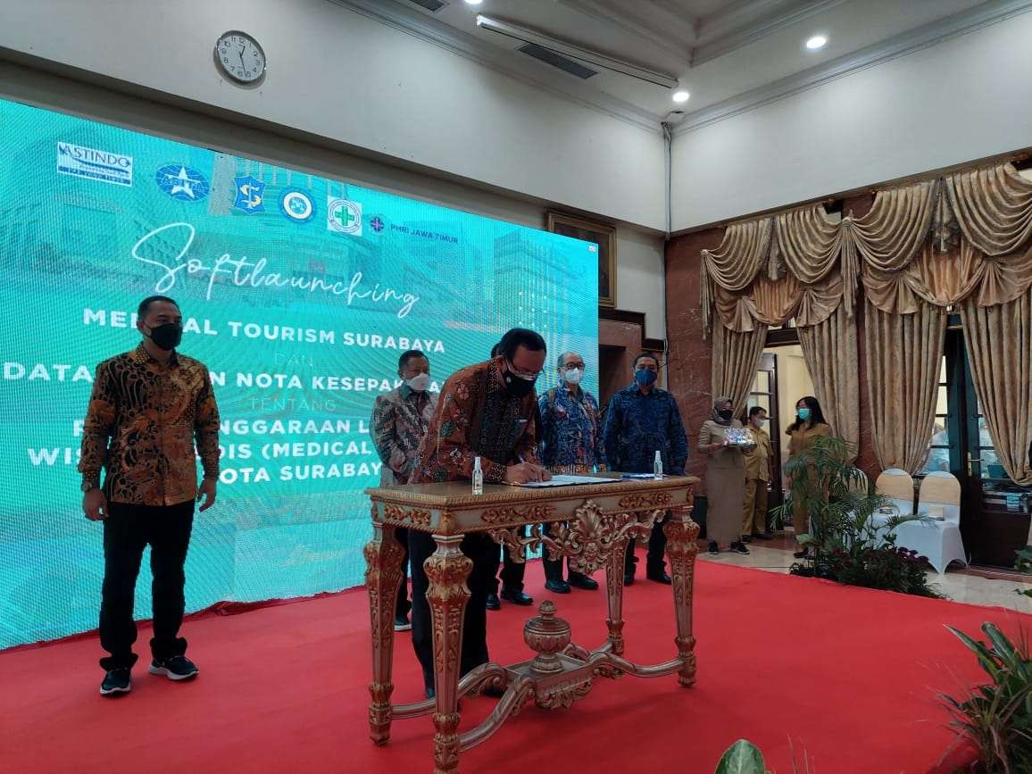 Pemerintah Kota Surabaya bersama berbagai pihak memperkebalkan aplikasi Medical Tourism. (Foto: istimewa)
