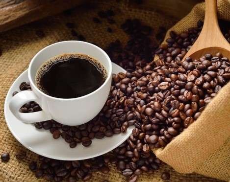 Ilustrasi minuman dan biji kopi. Bermanfaat untuk kesehatan tubuh dan perawatan kulit. (Foto: Istimewa)