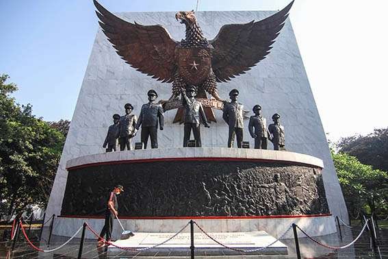 Monumen Kesaktian Pancasila di Jakarta. (Foto: kemkominfo)