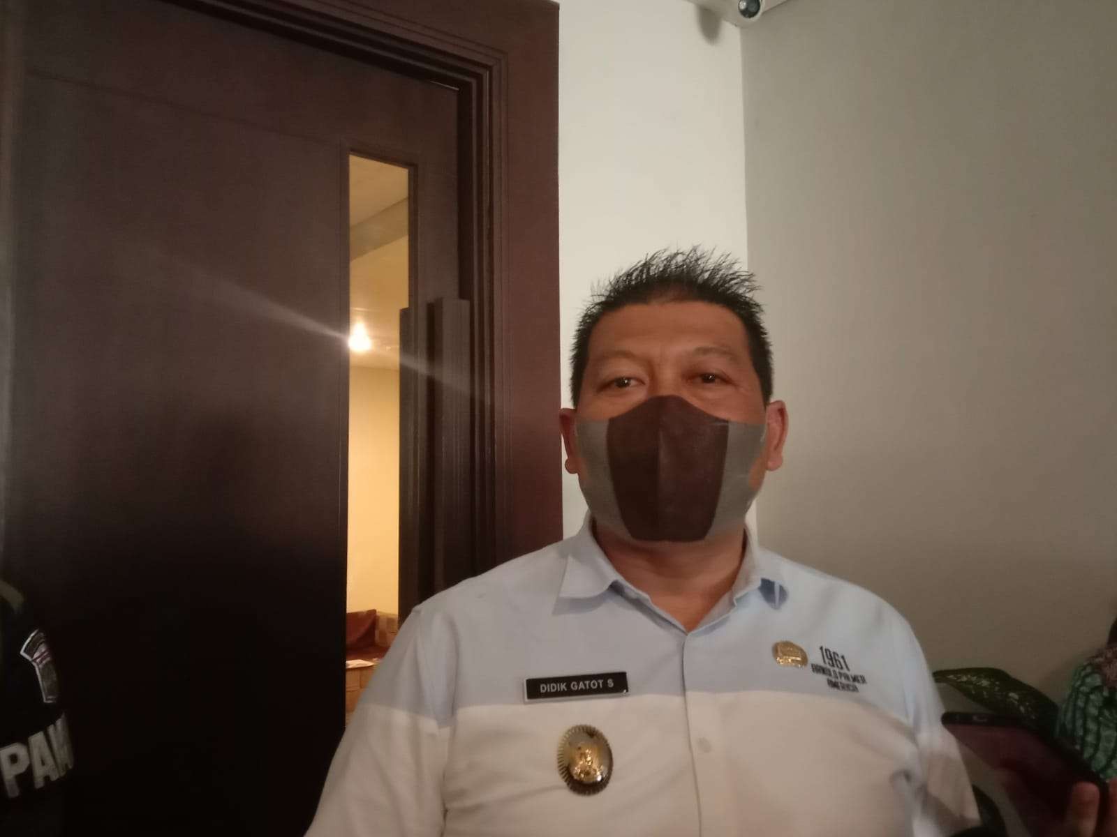 Wakil Bupati Malang, Didik Gatot Subroto saat berada di Hotel Ascent Premiere, Kota Malang (Foto: Lalu Theo/ngopibareng.id)