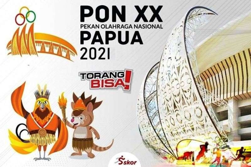 Ilustrasi logo PON Papua 2021
