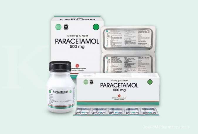 Ilustrasi obat Paracetamol. (Foto: Istimewa)