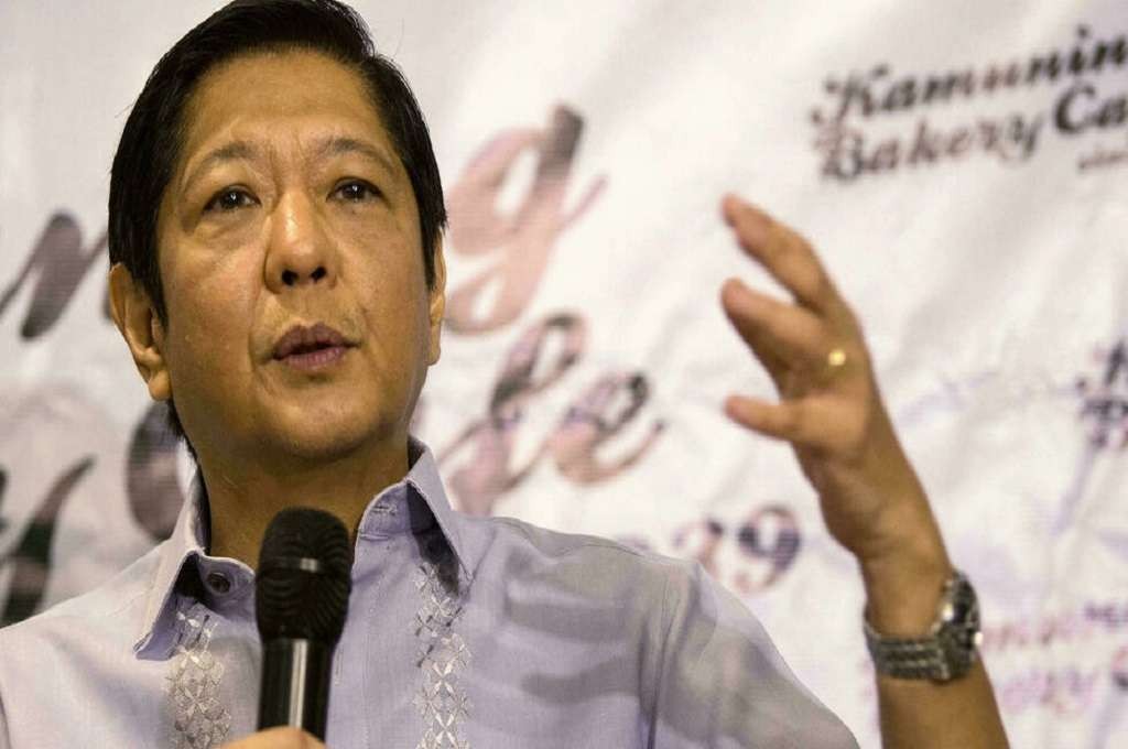 Ferdinand Marcos Jr menyatakan diri siap maju dalam pilpres Filipina.(Foto: AFP)