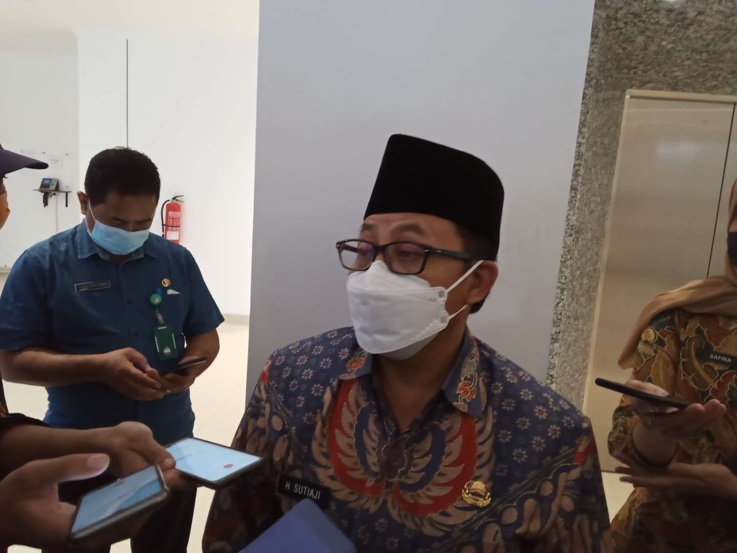 Walikota Malang, Sutiaji saat ditemui di Mini Block Office, Kota Malang (Foto: Lalu Theo/ngopibareng.id)